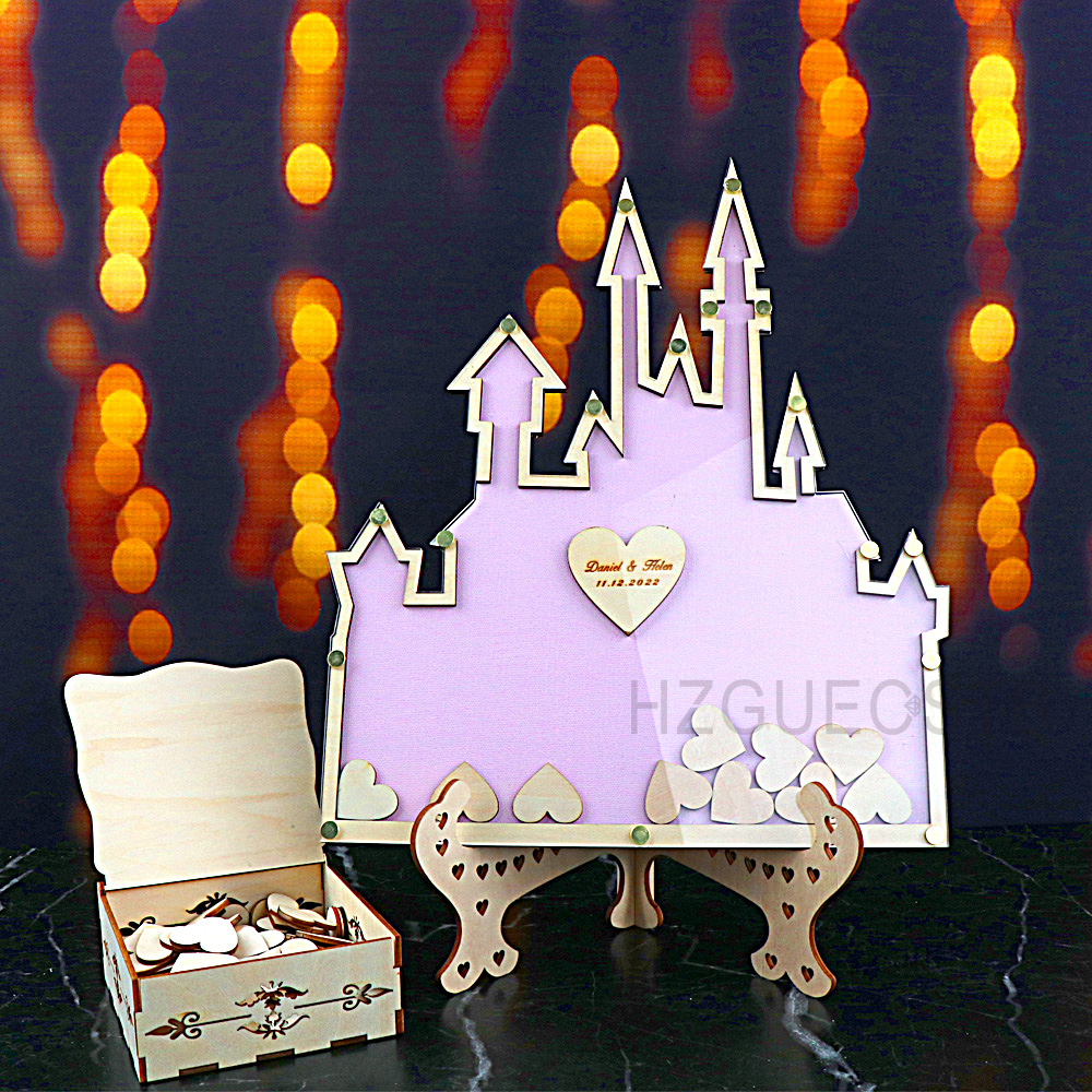 Wedding Favor Box - Cá Tính Lâu Đài Khách Sách