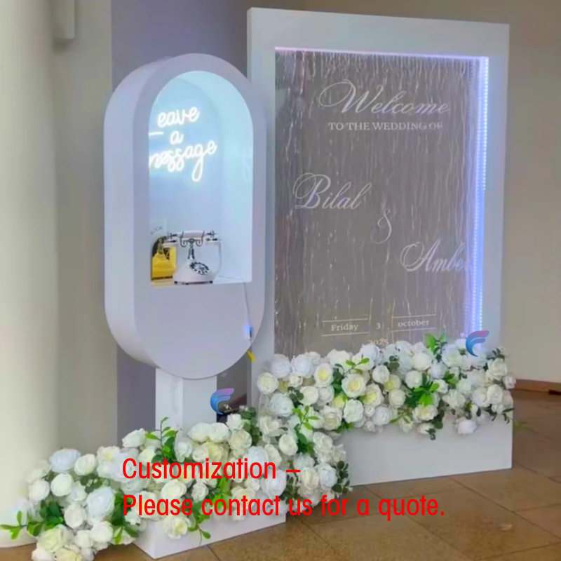 custom.Custom Glass Waterfall  - đánh giá và giá Wedding Fountain