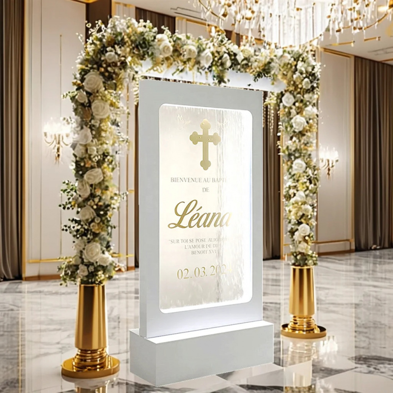 custom.Custom Glass Waterfall  - đánh giá và giá Wedding Fountain