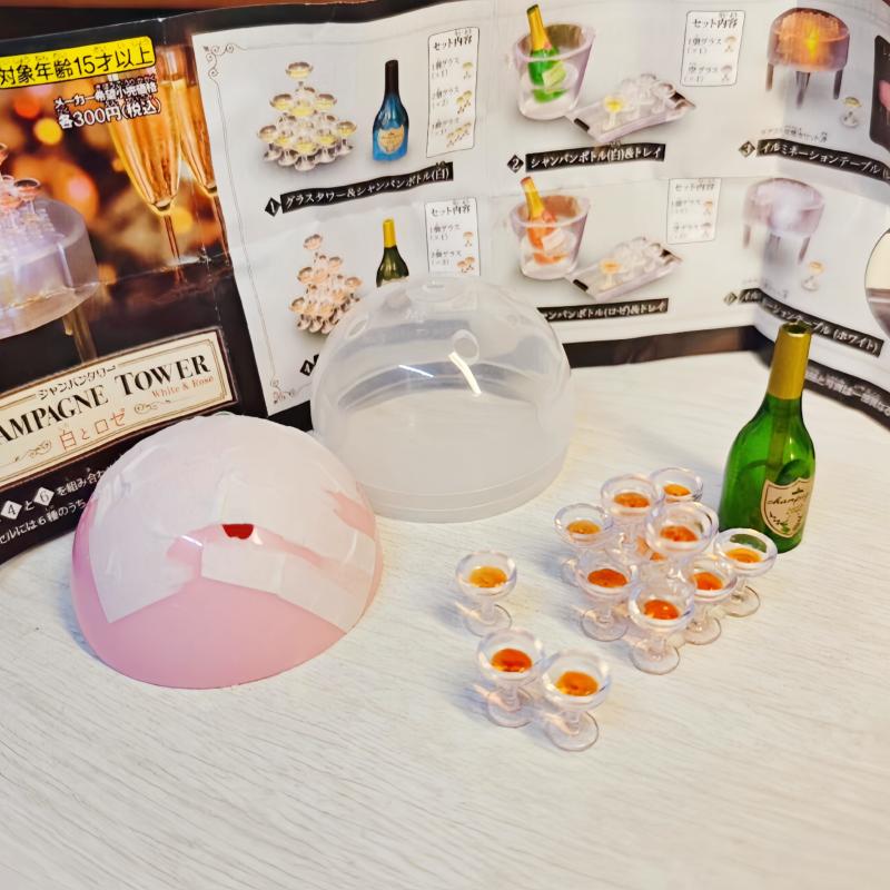 Epoch Tarlin Lighted Miniature - đánh giá và giá Champagne Tower Set