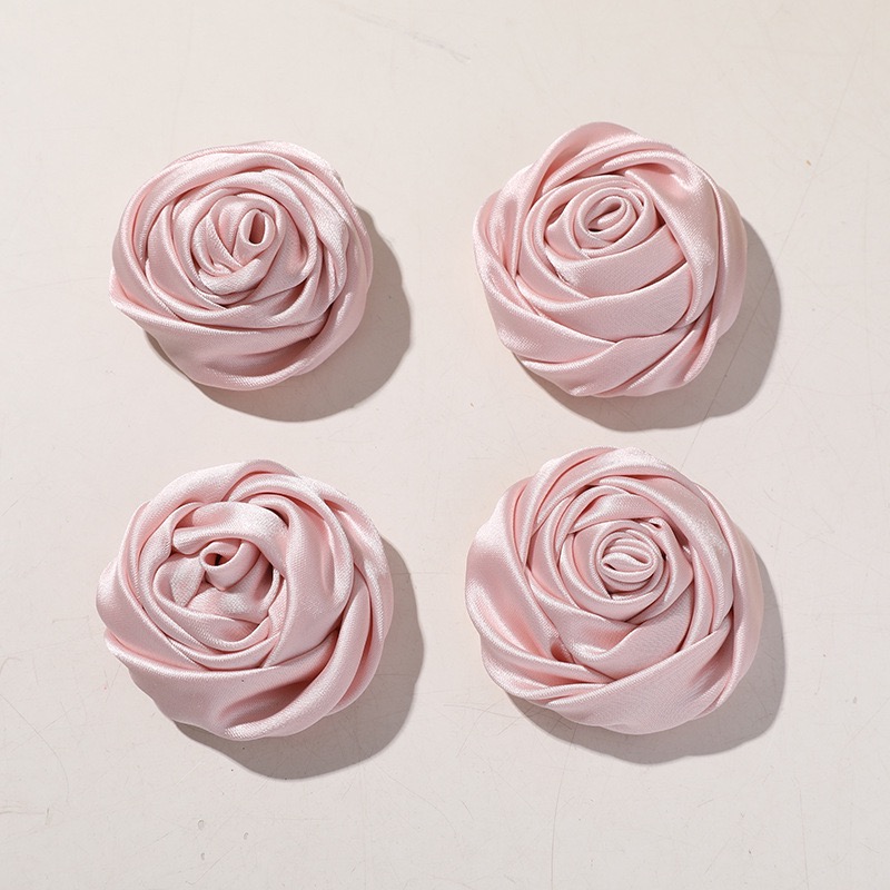 Vintage Pink Satin Fabric Rose - đánh giá và giá Supplier Wedding
