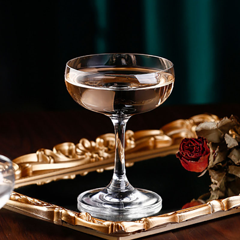 Crystal Glass Cocktail Cup, Di - đánh giá và giá Champagne Tower Set