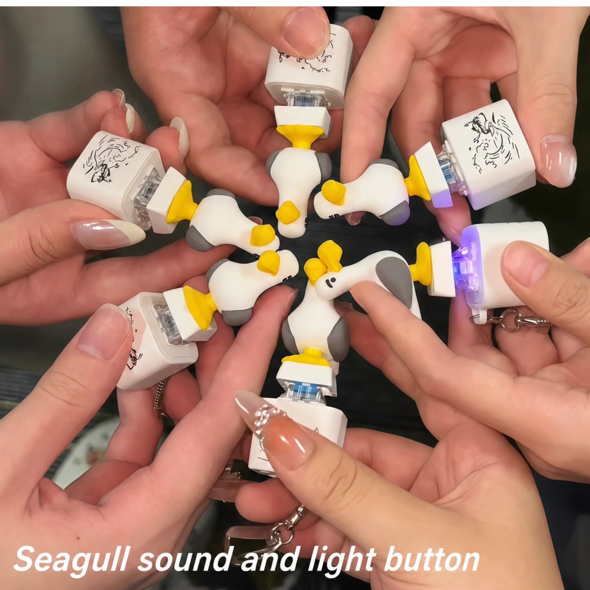 1pc Seagull Mine Sound Button  - đánh giá và giá Wedding Led