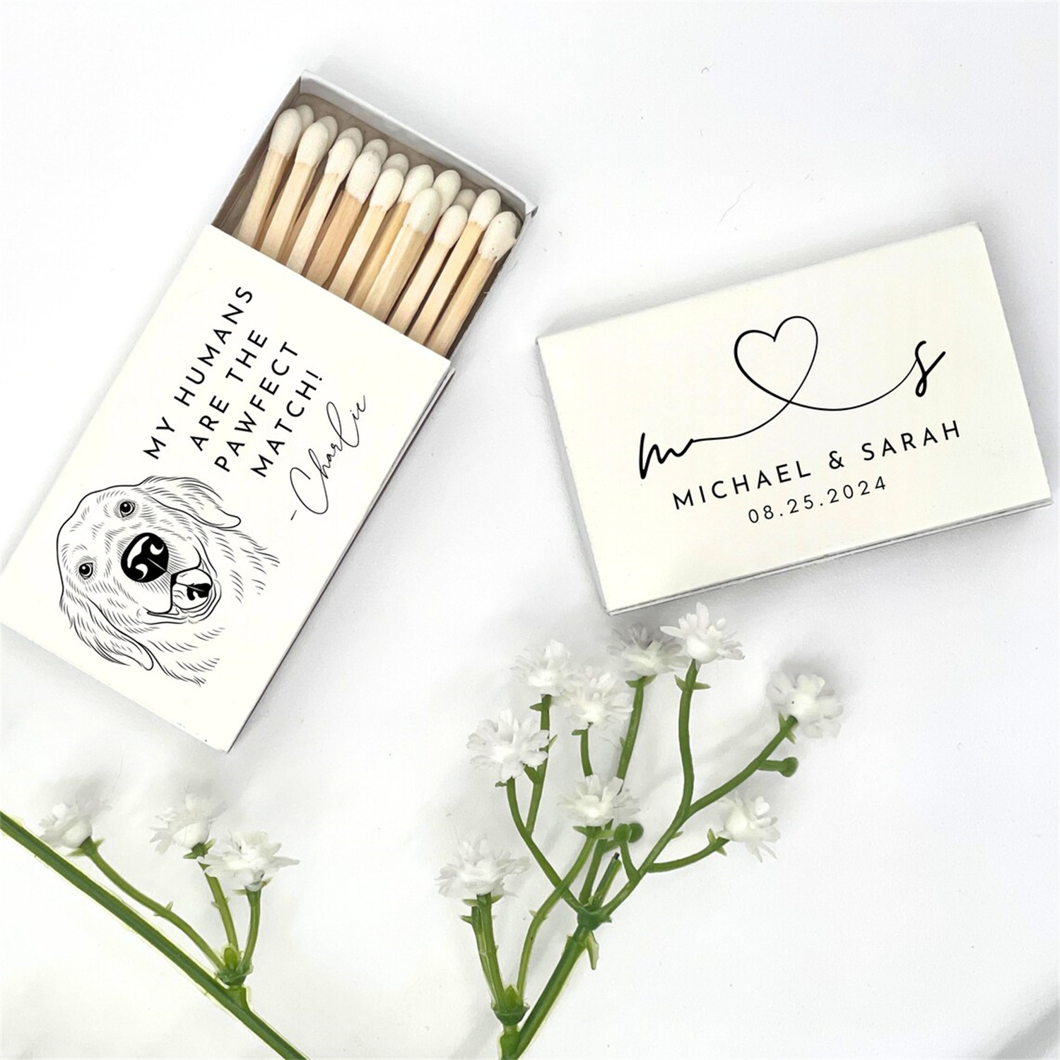 Personalized Matchbox - Custom - đánh giá và giá Champagne Tower Set
