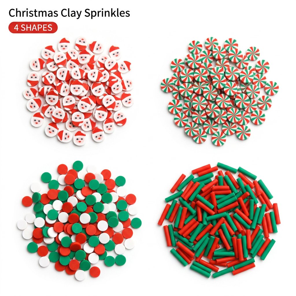1500pcs Christmas Clay Sprinkl - đánh giá và giá Wedding Supply Bulk