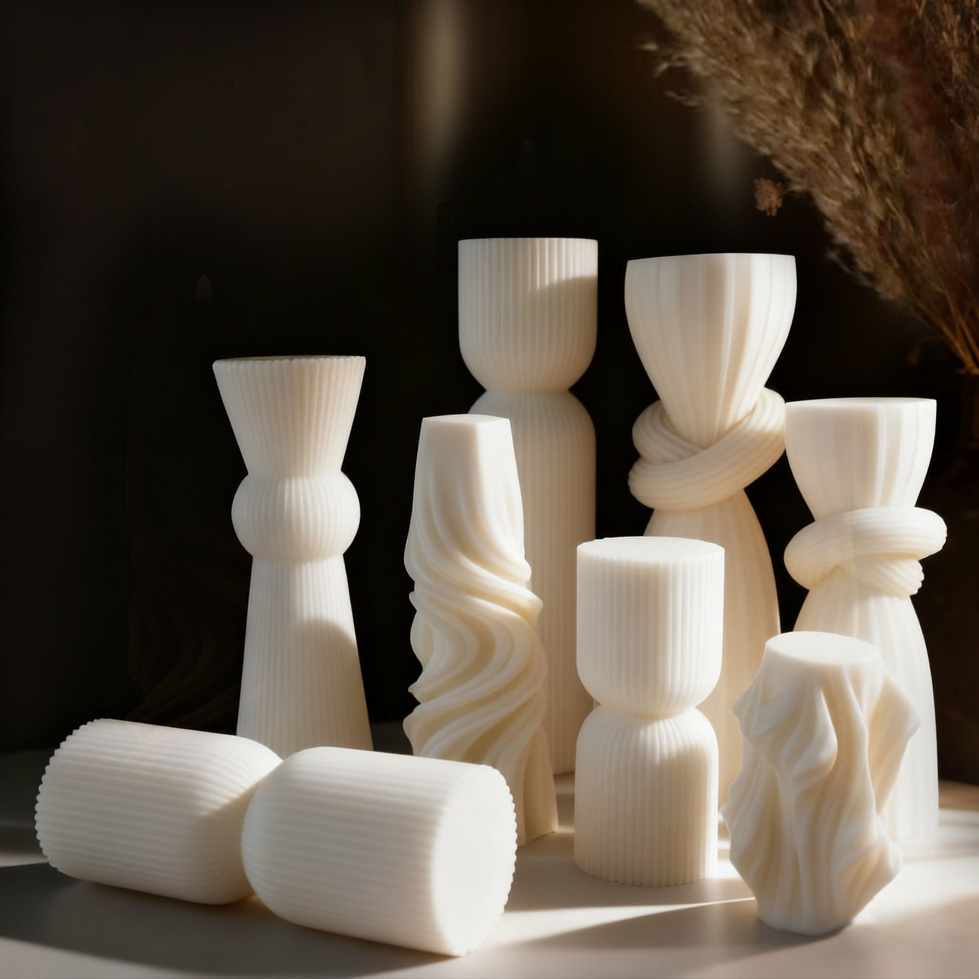 Nordic Minimalist White Scente - đánh giá và giá Wedding Fountain