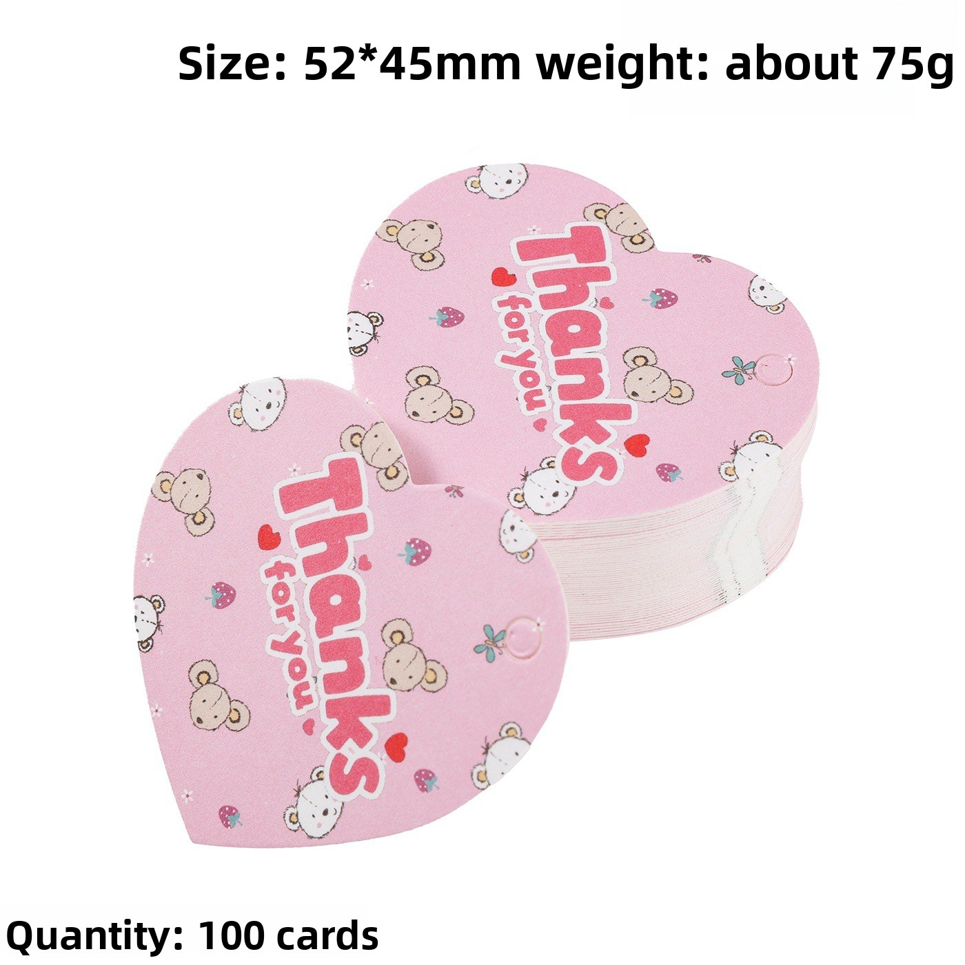 100pcs Thank You Gift Tags Car - đánh giá và giá Wedding Supply Decor