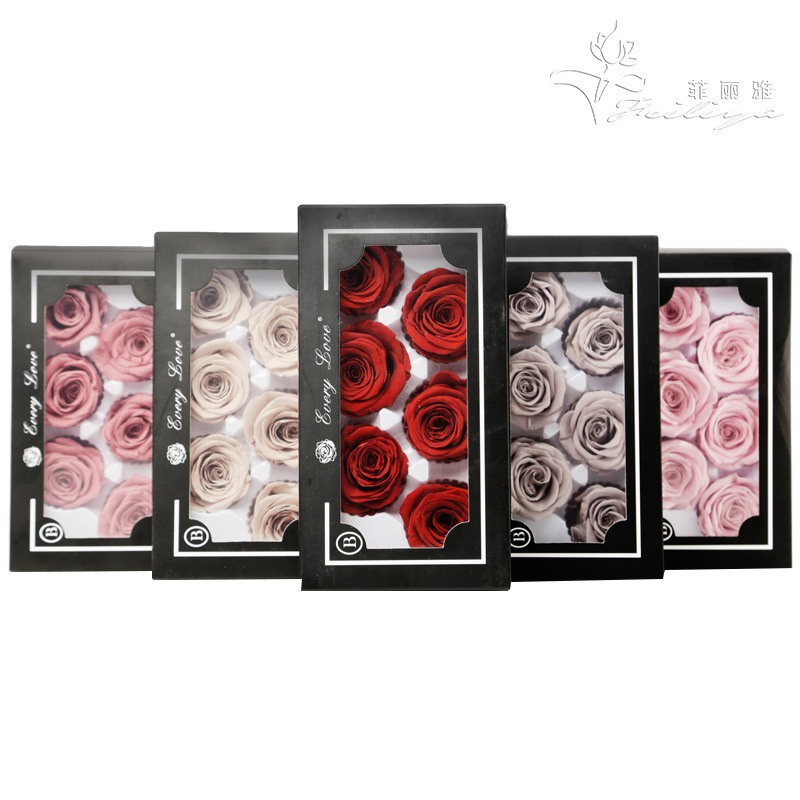 6pcs Eternal Rose Flower Heads - đánh giá và giá Wedding Supply Bulk