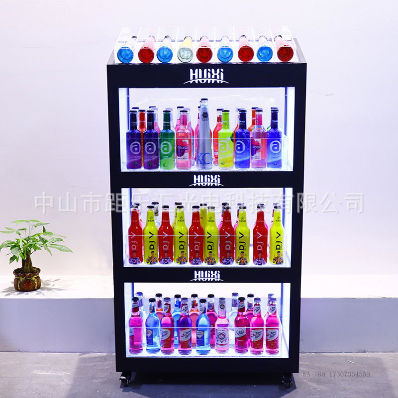 BarKTVIlluminated wine cabinet - đánh giá và giá Champagne Tower Set