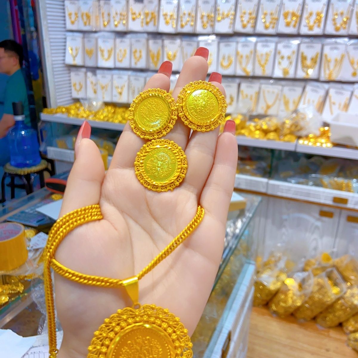New 24K Gold Plated Dubai Jewe - đánh giá và giá Wedding Zone
