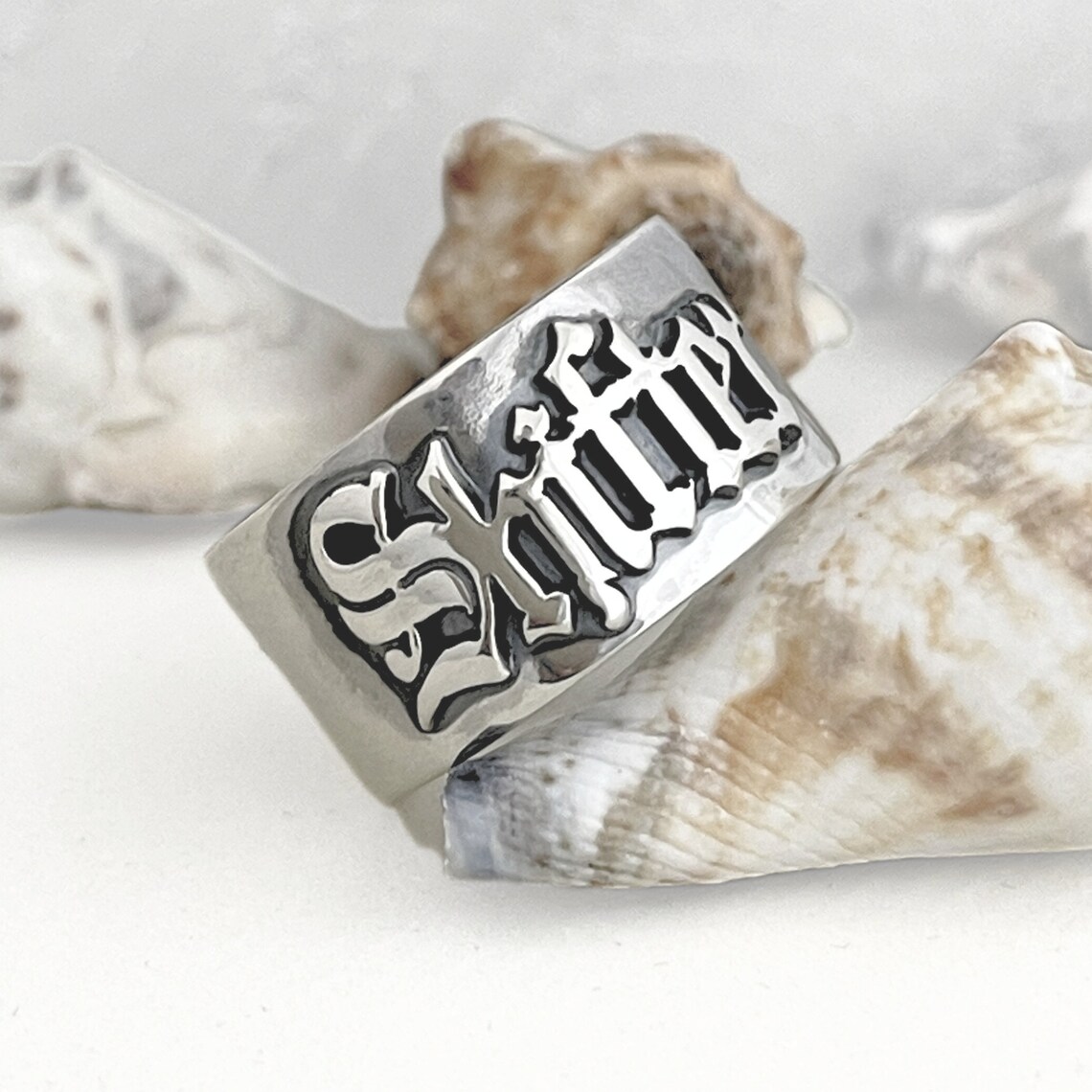 12MM Men' Gothic Rings Persona - đánh giá và giá Wedding Zone