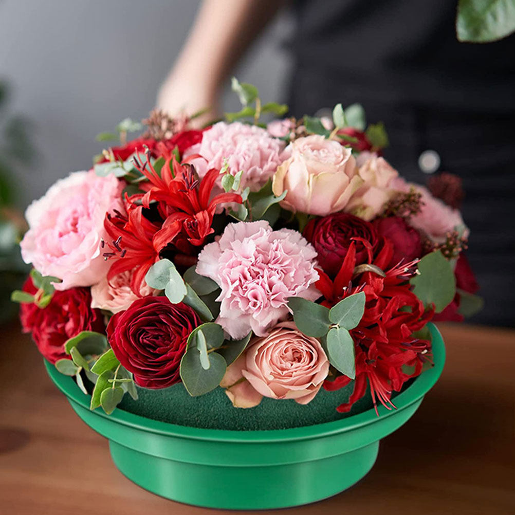 2Pcs Round Floral Mud Floral A - đánh giá và giá Wedding Supply Decor