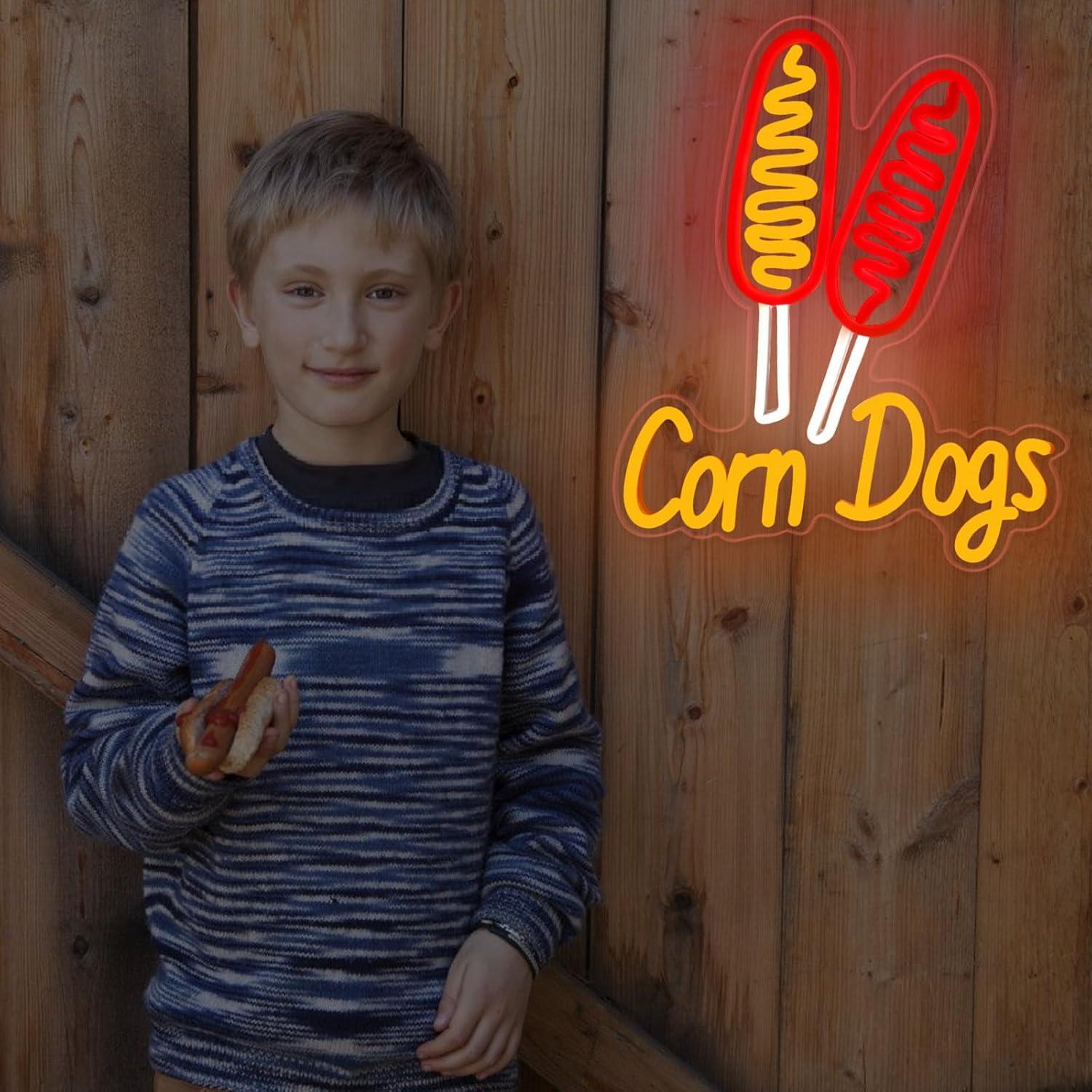 Corn Dog Neon Sign Snack USB D - đánh giá và giá Wedding Led